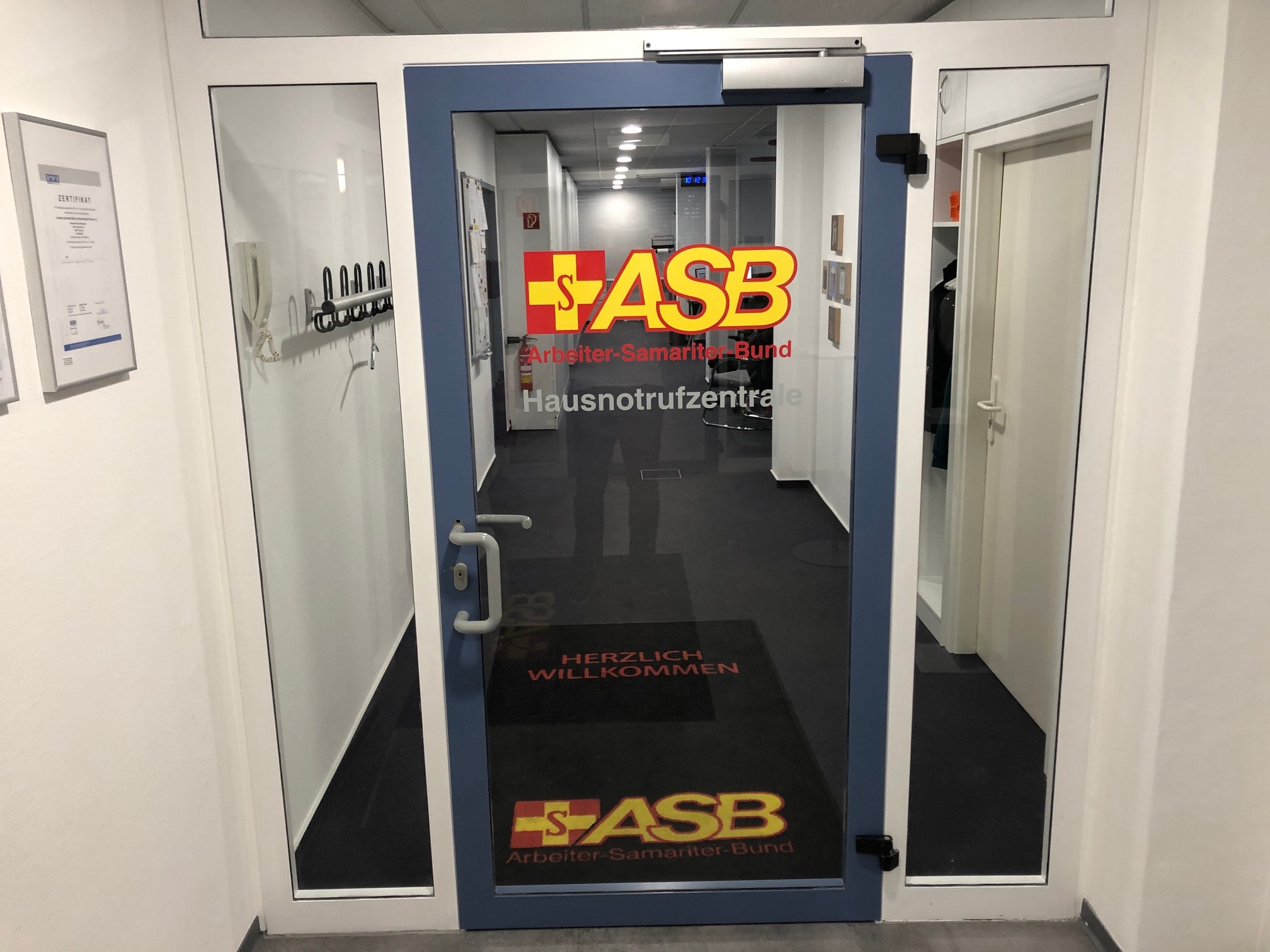 Die drei ASB Hausnotrufzentralen in Hessen