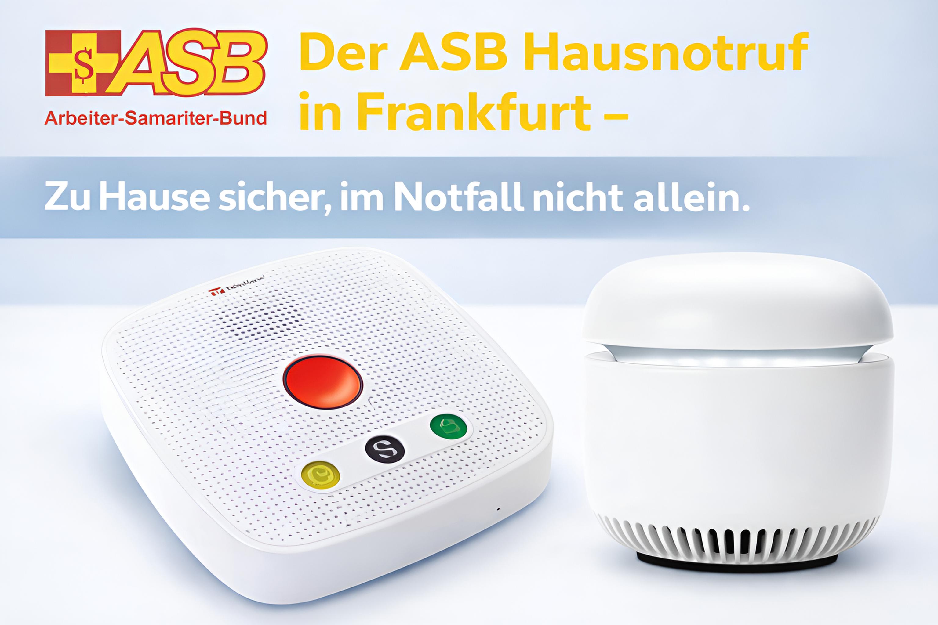 ASB Notrufknopf in Frankfurt