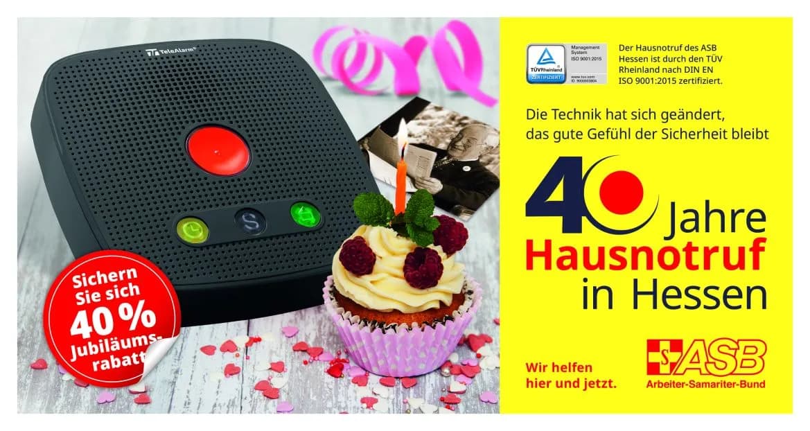 40 Jahre ASB Hausnotruf Wiesbaden