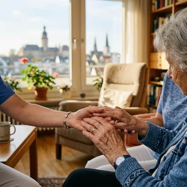 Welche Vorteile bietet ein regionaler Hausnotruf-Anbieter in Offenbach gegenüber überregionalen Diensten?